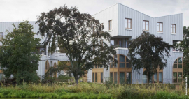 Au vésinet, 24 logements sociaux entre les arbres par soa. Immobilière des yvelines