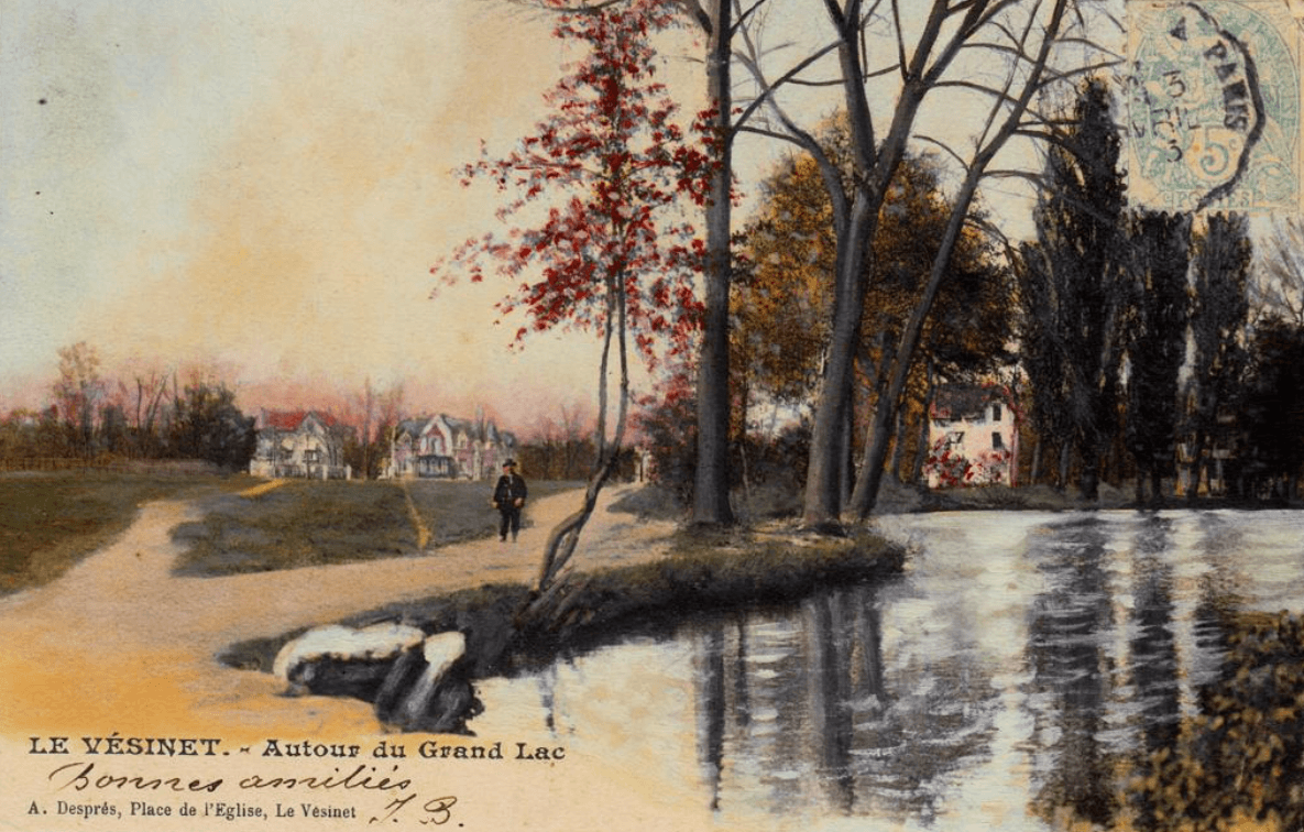 Carte postale autour du Grand Lac