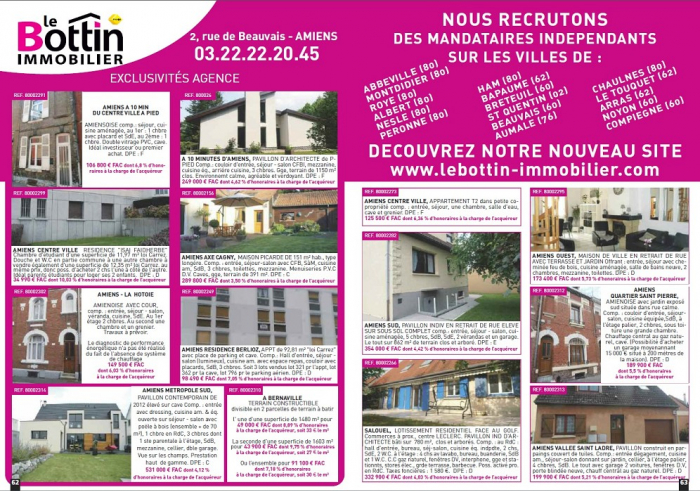 Double page immo 80 de septembre Le bottin immobilier