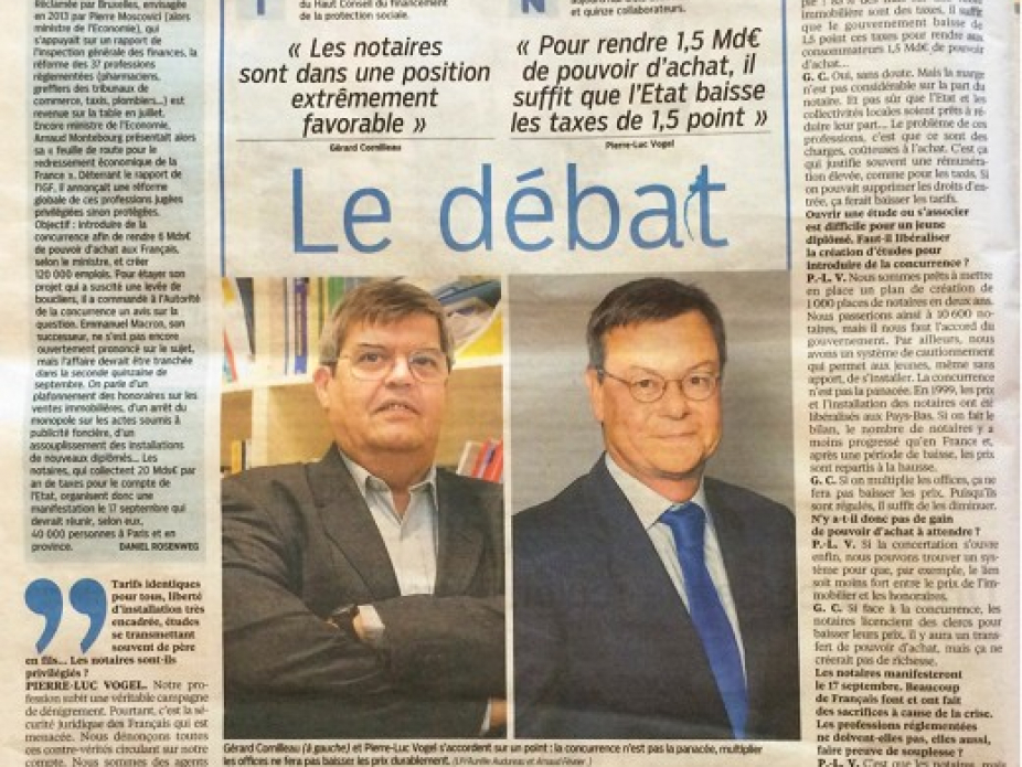 Extrait du journal aujourd'hui en france dimanche n°4682 Le bottin immobilier