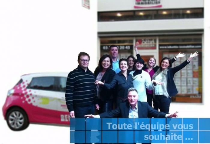 Toute l'équipe vous souhaite une bonne année 2015 Le bottin immobilier