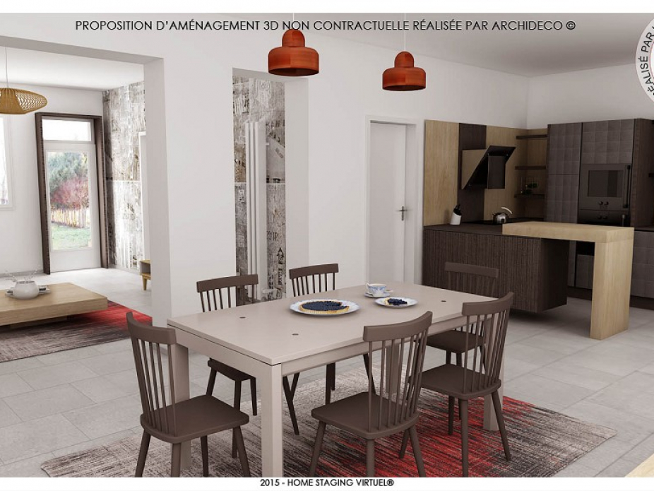 Nouveau projet de home staging virtuel en 3d Le bottin immobilier
