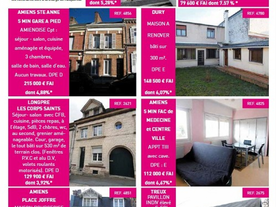 Immo 80 du mois d'aout Le bottin immobilier