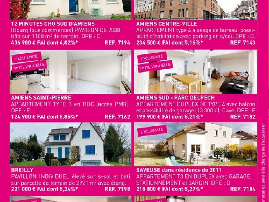 Notre page dans l'immo 80 de mai Le bottin immobilier