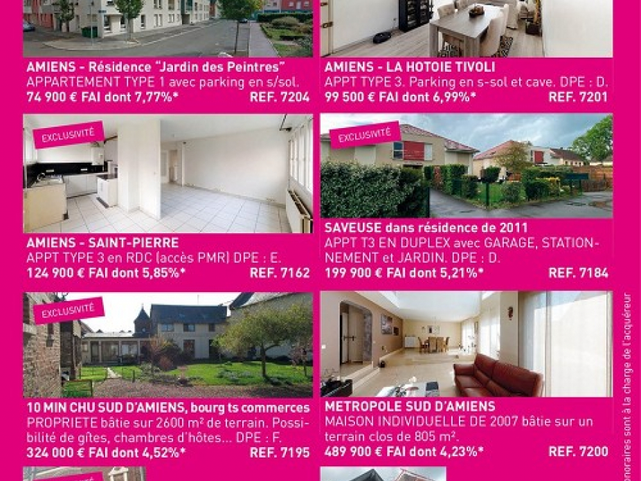 Notre page dans l'immo 80 de juin Le bottin immobilier