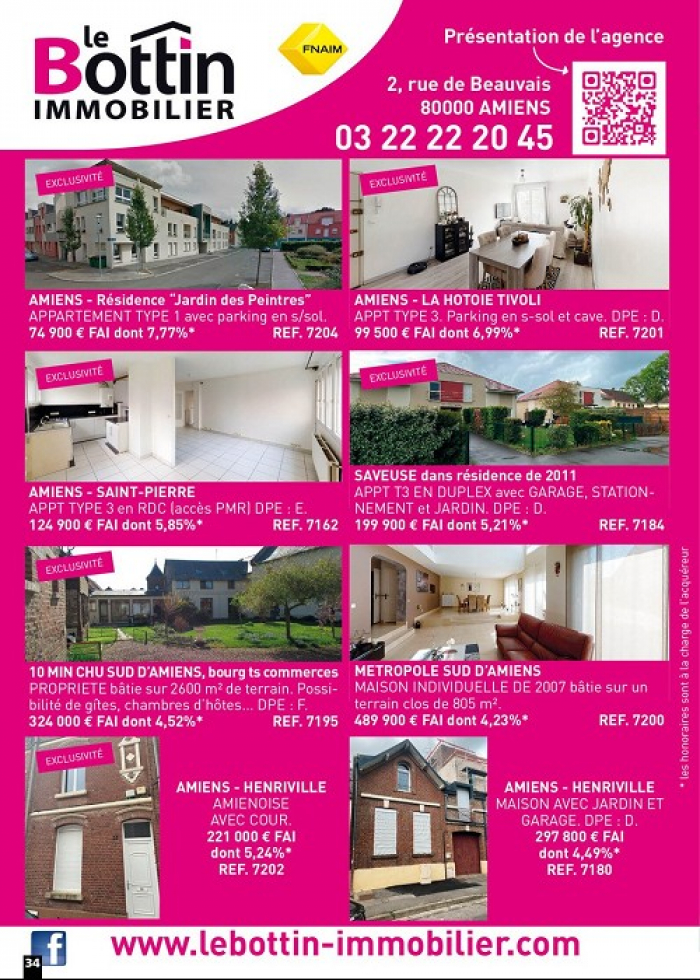 Notre page dans l'immo 80 de juin  Le bottin immobilier