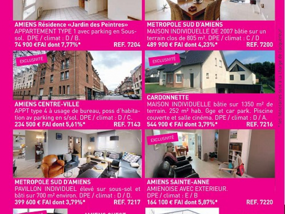 Notre page dans l'immo 80 de septembre Le bottin immobilier