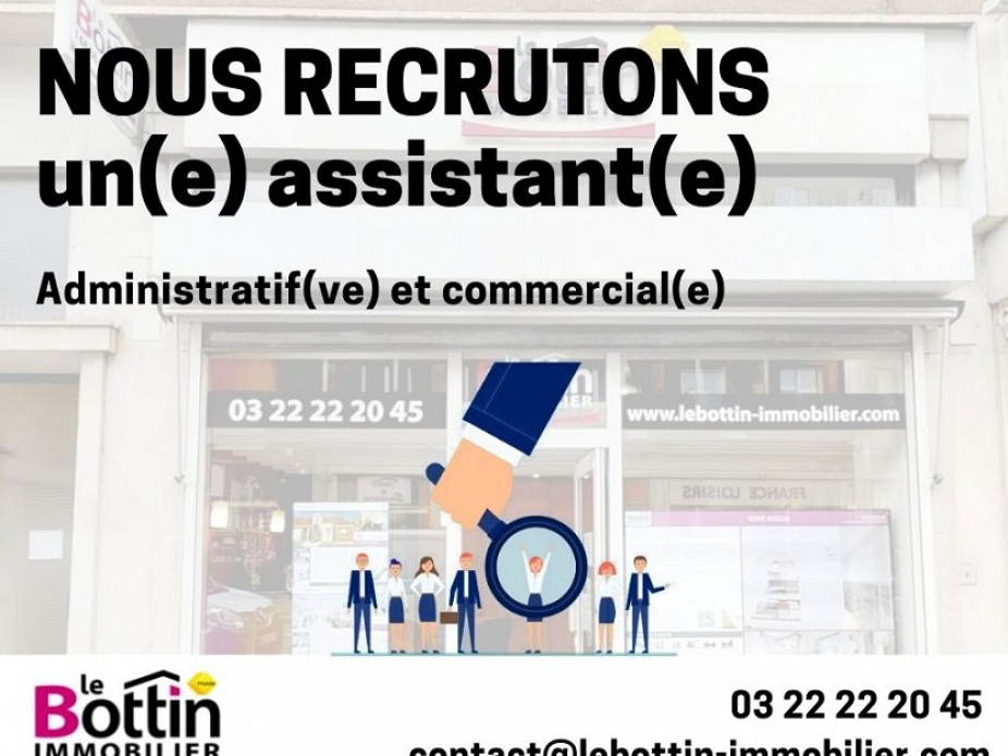 Recrutement - poste d'assistant(e) administratif(ve) et commercial(e) Le bottin immobilier