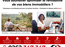 Grer vos biens immobiliers, c'est notre mtier ! Maximmo