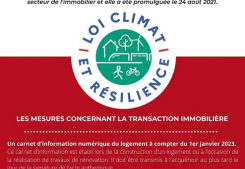 La loi climat & résilience Maximmo cg transaction