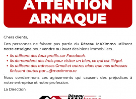Attention arnaque ! Maximmo