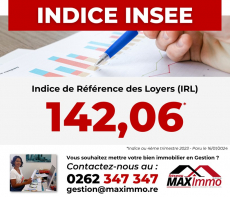 Indice de rfrence des loyers (irl) Maximmo