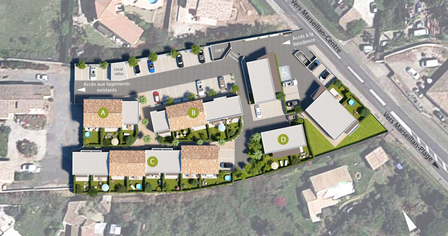 Programme neuf Marseillan Hérault 34155161 S'antoni immobilier
