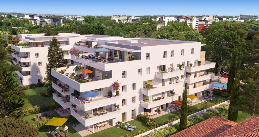 Programme neuf Montpellier Hérault 34532280 Deflandre résidences & propriétés