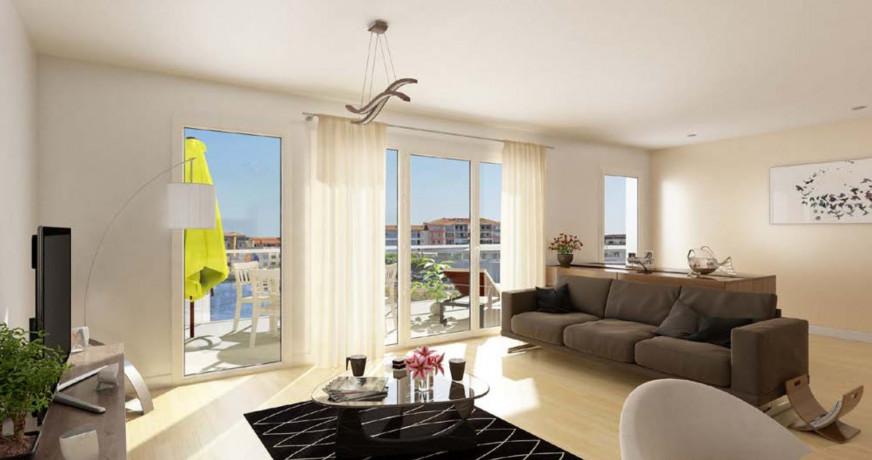 Programme neuf Sete Hérault 345469 Escale immobilier