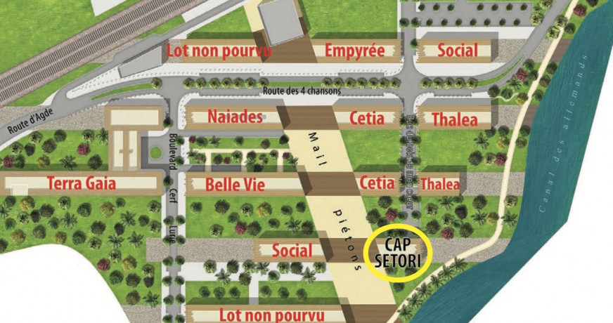 Programme neuf Sete Hérault 345469 Escale immobilier