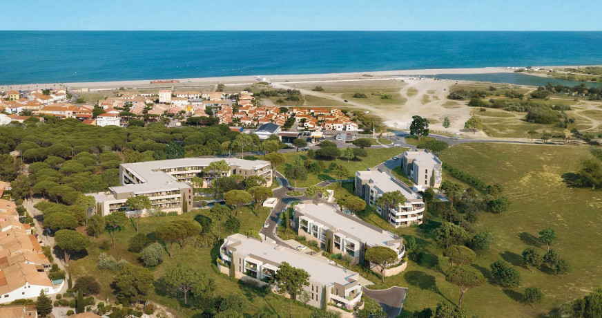 Programme neuf Le Barcares Pyrénées Orientales 34556554 Opus immo