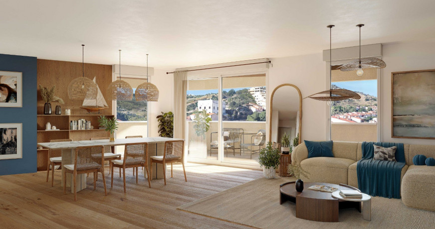 Programme neuf Port Vendres Pyrénées Orientales 34556655 Opus immo