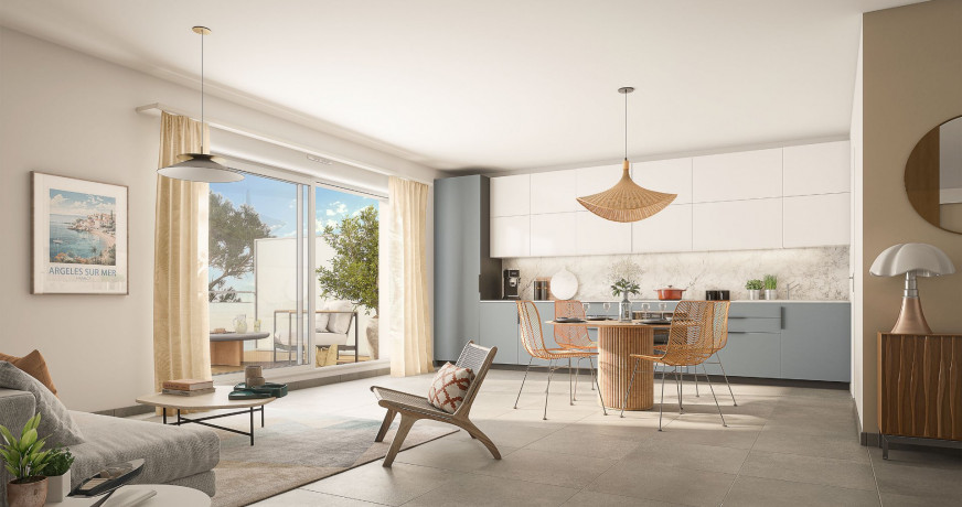 Programme neuf Argeles Plage Pyrénées Orientales 6600622 Odv - office des vacances