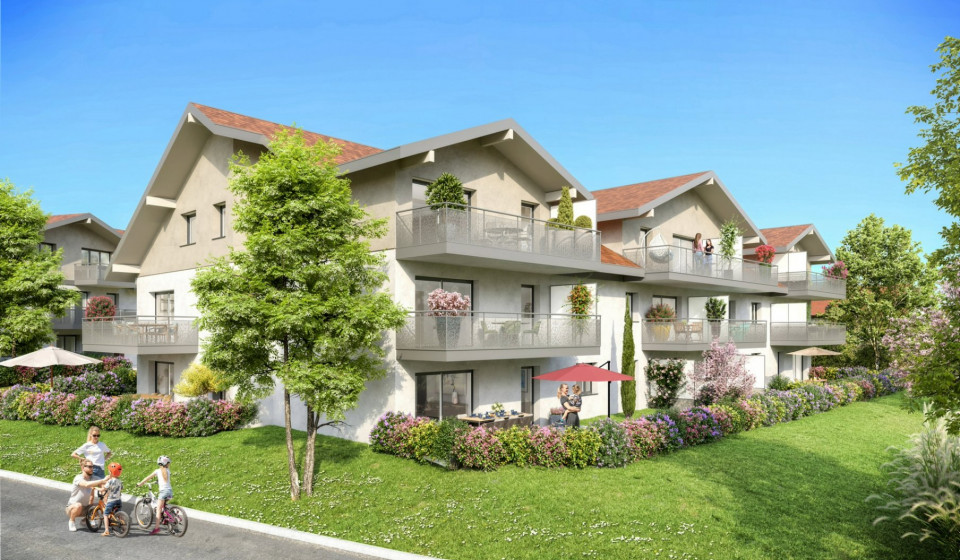 Programme neuf Poisy Haute Savoie 74028371 Cp immobilier