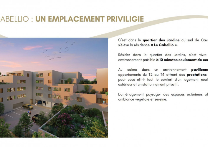 Programme neuf Cavaillon Vaucluse 840173 Luberon monts de vaucluse immobilier