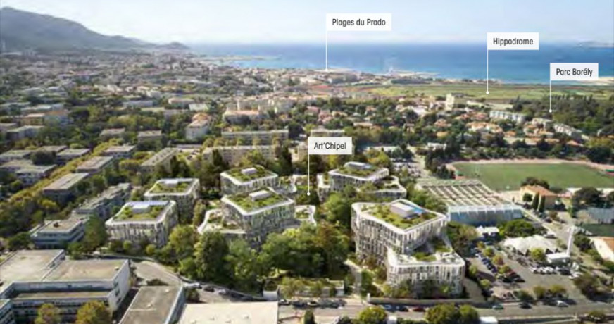 Programme neuf Marseille 8e Bouches Du Rhône 8500210389 A&a immobilier - axo & actifs