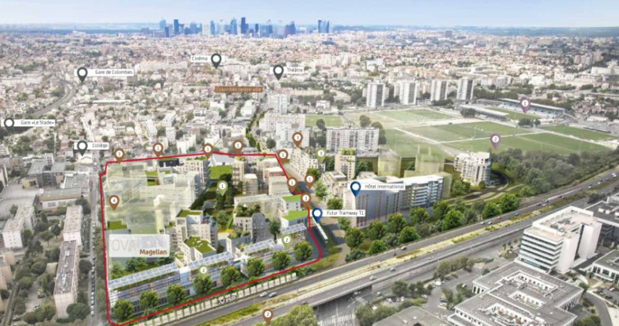 Programme neuf Colombes Hauts De Seine 8500210391 A&a immobilier - axo & actifs