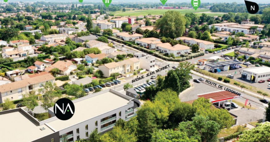 Programme neuf Villenave D Ornon Gironde 8500210534 A&a immobilier - axo & actifs