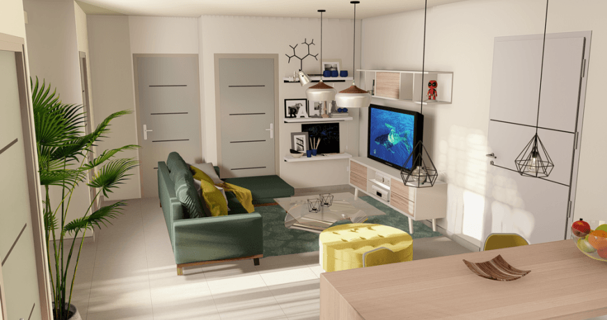 Programme neuf La Reunion - Saint Pierre La Réunion 8500210701 Axo l'immobilier actif
