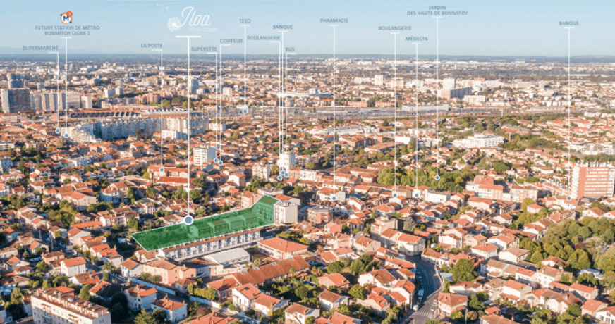 Programme neuf Toulouse Haute Garonne 8500210776 A&a immobilier - axo & actifs
