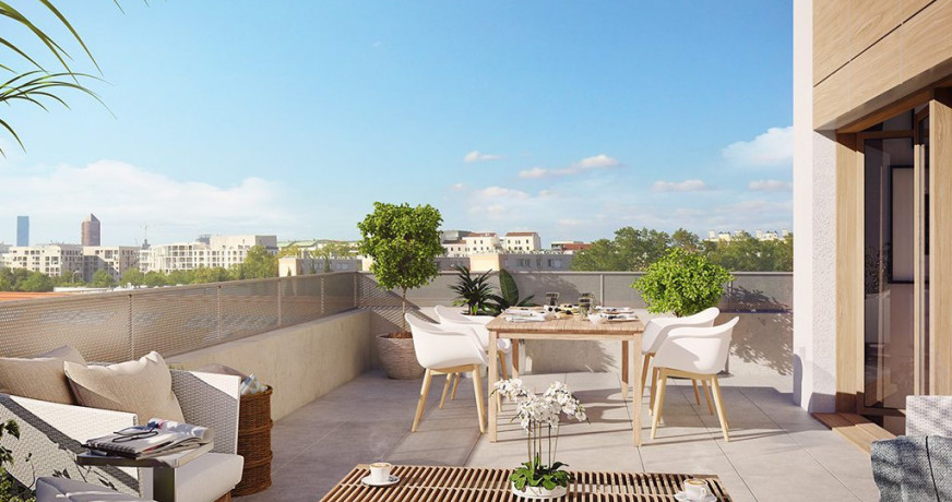 Programme neuf Lyon 8e Rhône 8500211038 A&a immobilier - axo & actifs