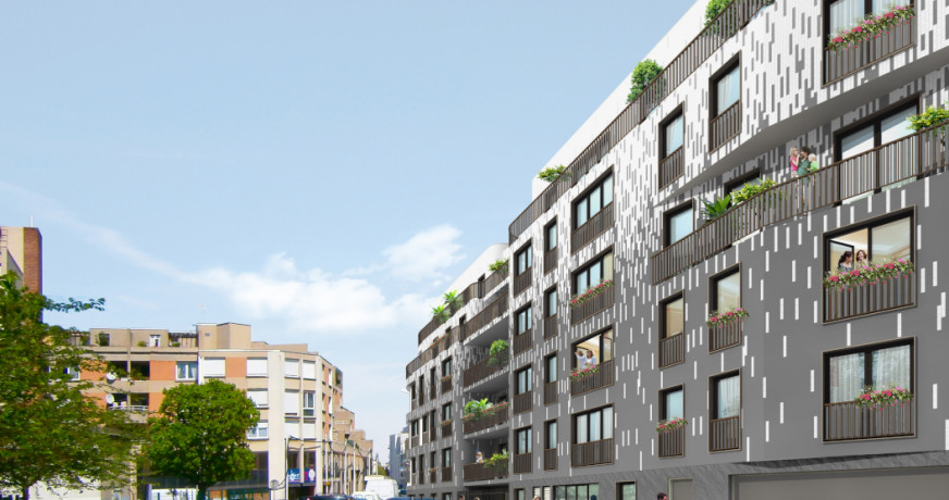 Programme neuf Aubervilliers Seine Saint Denis 8500211523 A&a immobilier - axo & actifs