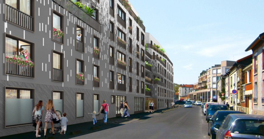 Programme neuf Aubervilliers Seine Saint Denis 8500211523 A&a immobilier - axo & actifs