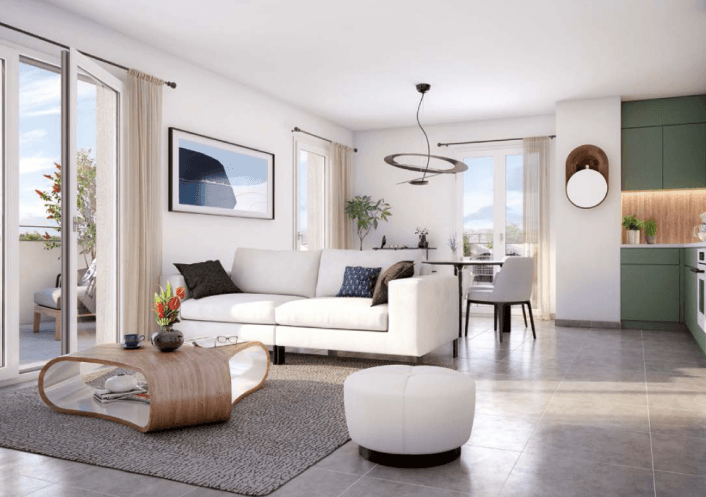 Programme neuf Lyon - Villeurbanne Rhône 8500211605 Axo l'immobilier actif