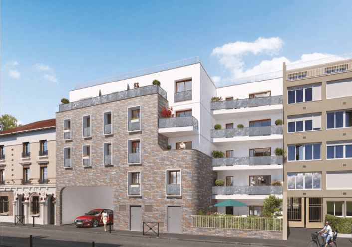 Programme neuf Aubervilliers Seine Saint Denis 8500211645 Axo l'immobilier actif
