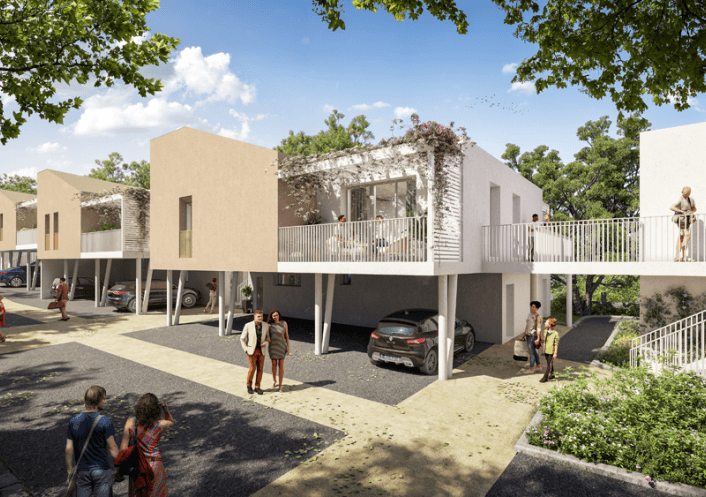 Programme neuf Artigues Pres Bordeaux Gironde 8500211990 Axo l'immobilier actif