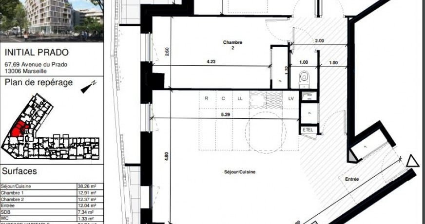 Programme neuf Marseille 8eme Arrondissement Bouches Du Rhône 9701116 B2h invest