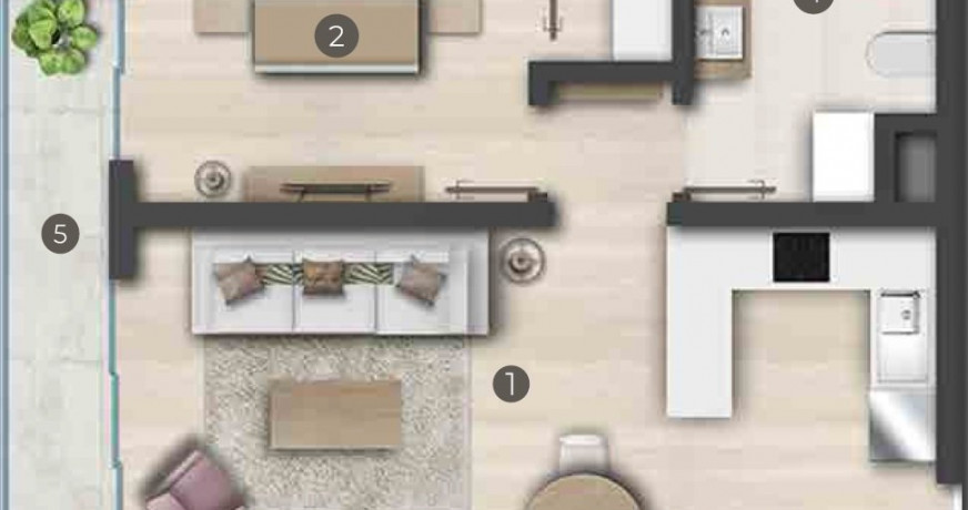 Programme neuf Cap Malheureux Haute Garonne 9701127 B2h invest